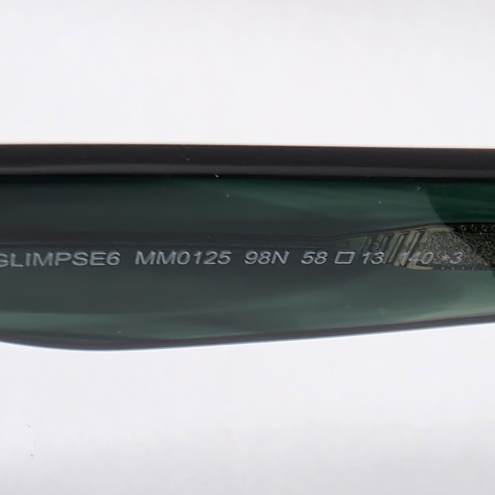 MaxMara Green Sunglasses - Picture 4 of 5